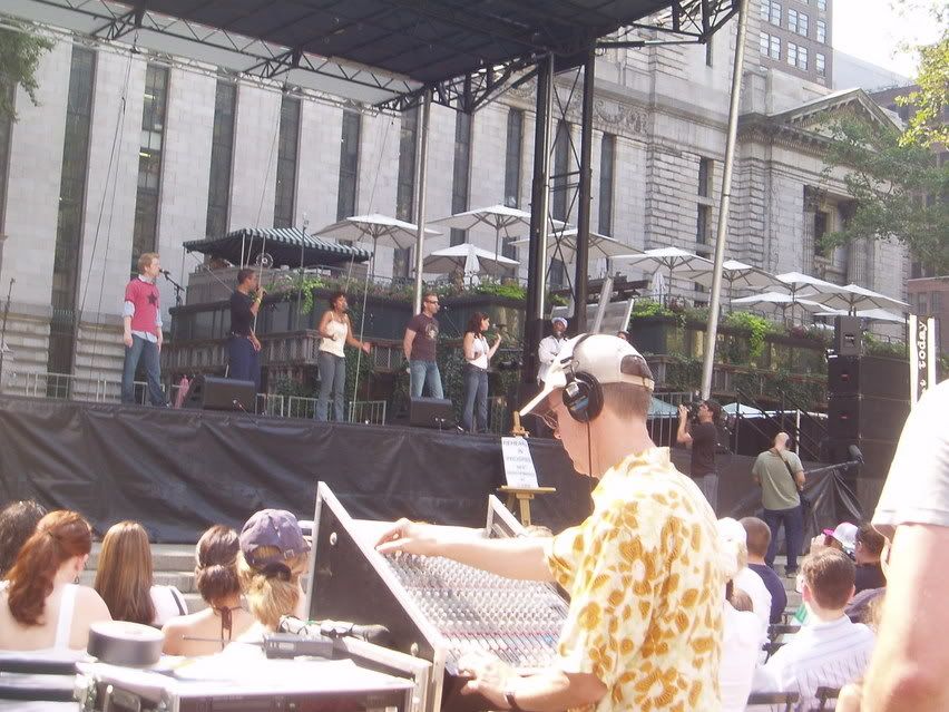 re: Rent in Bryant Park (PICTURES) - and RENT review