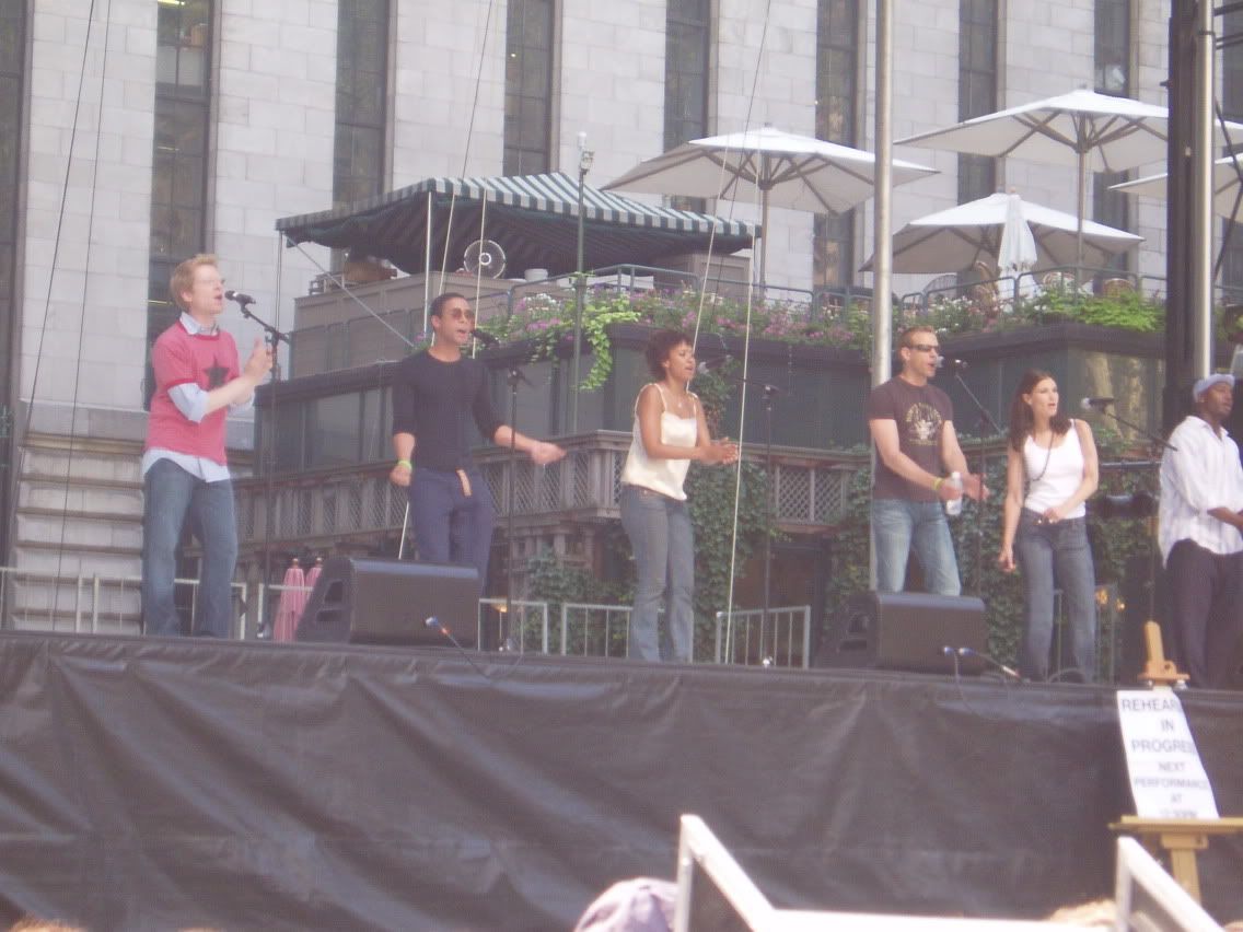 re: Rent in Bryant Park (PICTURES) - and RENT review