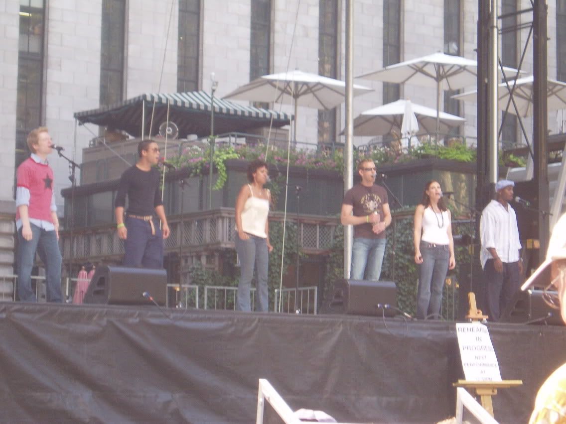 re: Rent in Bryant Park (PICTURES) - and RENT review