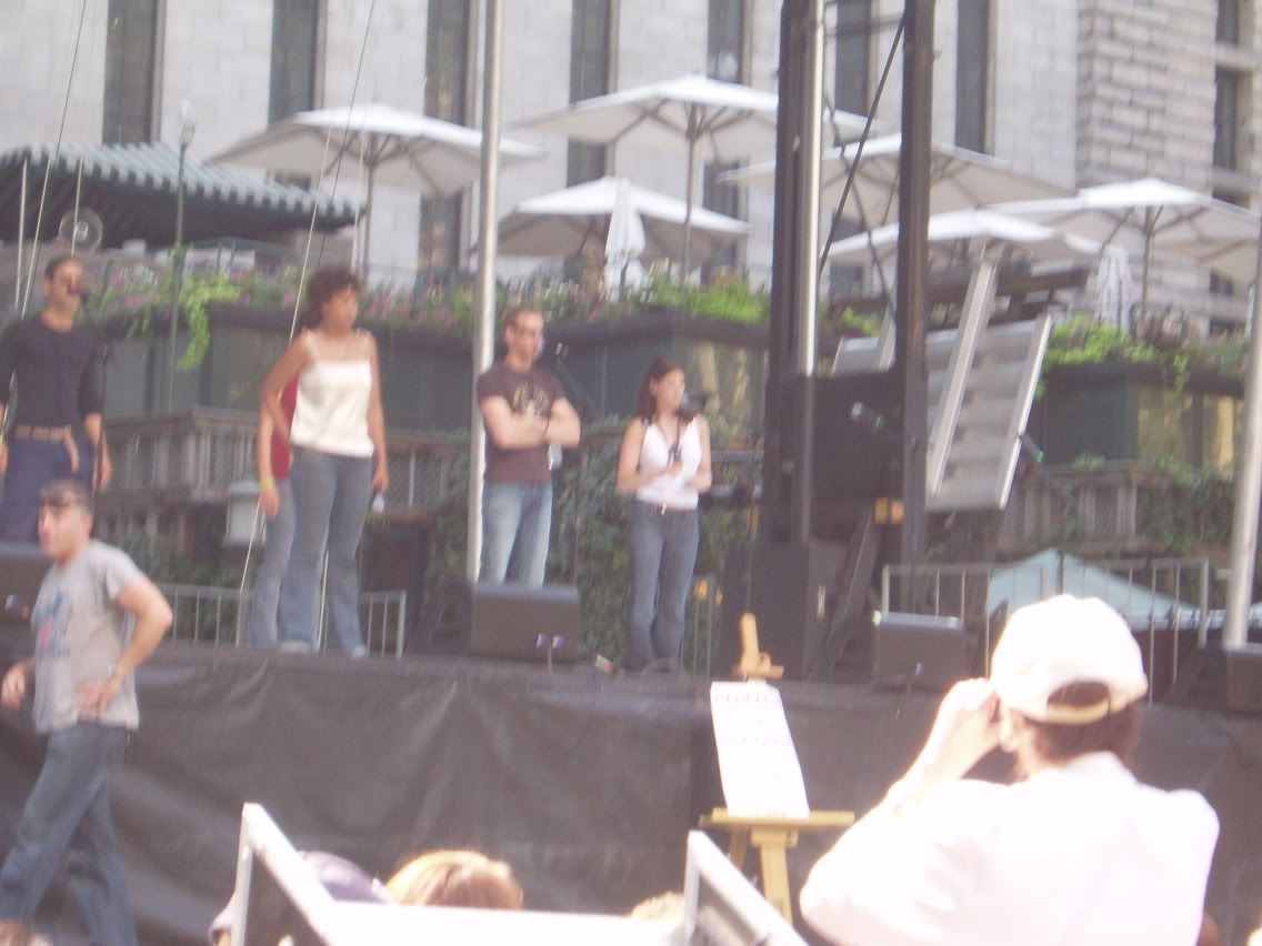 re: Rent in Bryant Park (PICTURES) - and RENT review