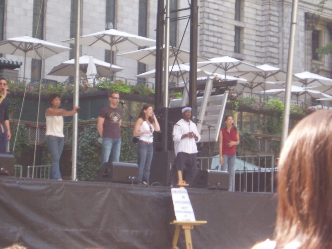 re: Rent in Bryant Park (PICTURES) - and RENT review