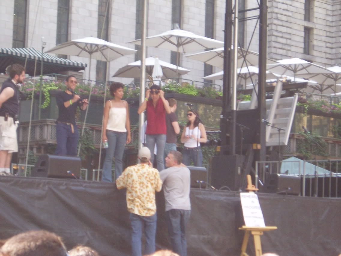 re: Rent in Bryant Park (PICTURES) - and RENT review