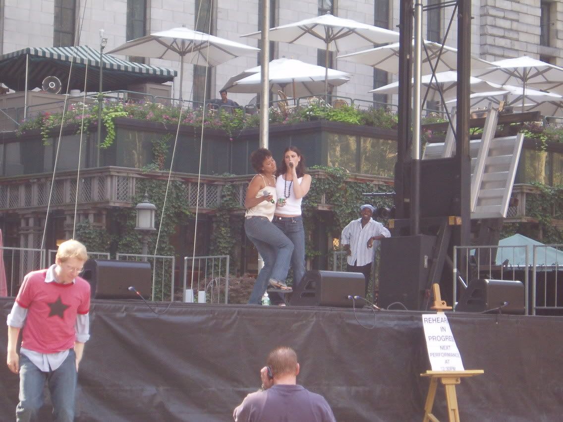 re: Rent in Bryant Park (PICTURES) - and RENT review