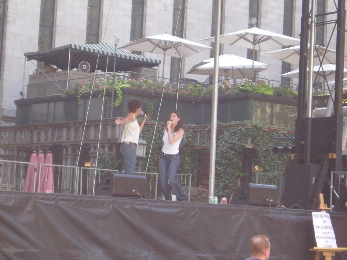 re: Rent in Bryant Park (PICTURES) - and RENT review