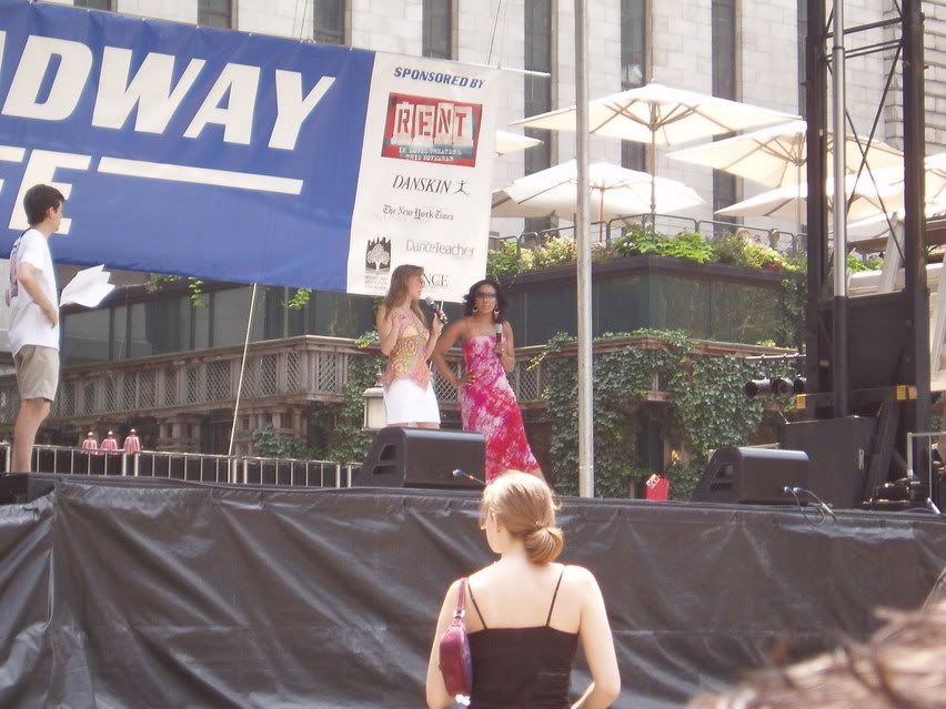 re: Rent in Bryant Park (PICTURES) - and RENT review
