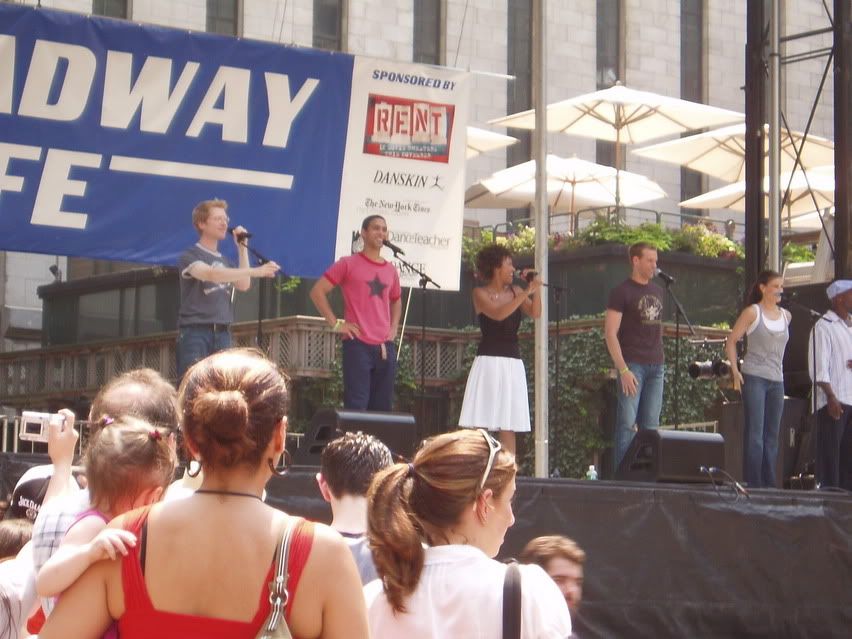 re: Rent in Bryant Park (PICTURES) - and RENT review