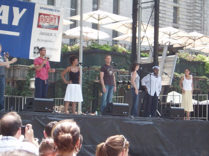 re: Rent in Bryant Park (PICTURES) - and RENT review