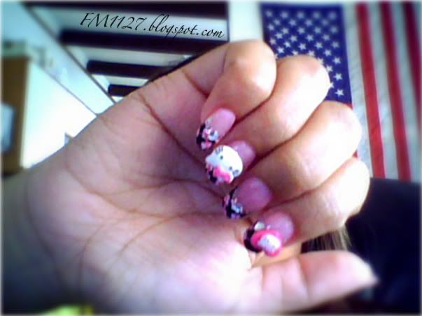 3d hello kitty nail art. $109 Hello Kitty 3D .