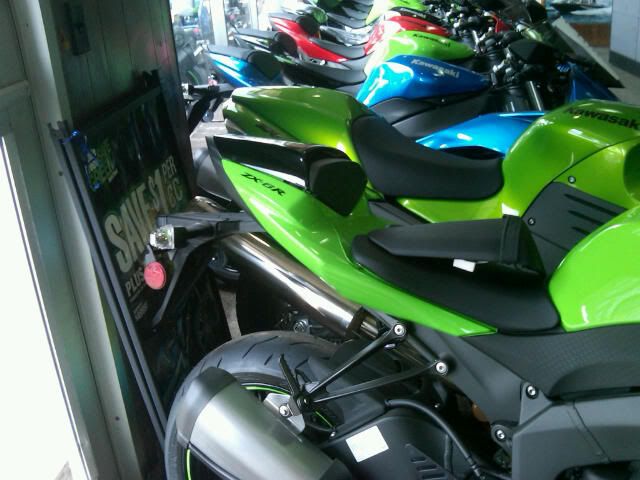 zx6r seat