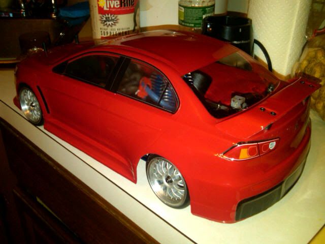 rc lancer evo x