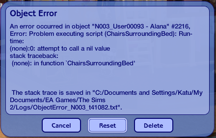 Chairssurroundingbed Error Thesims2 Livejournal
