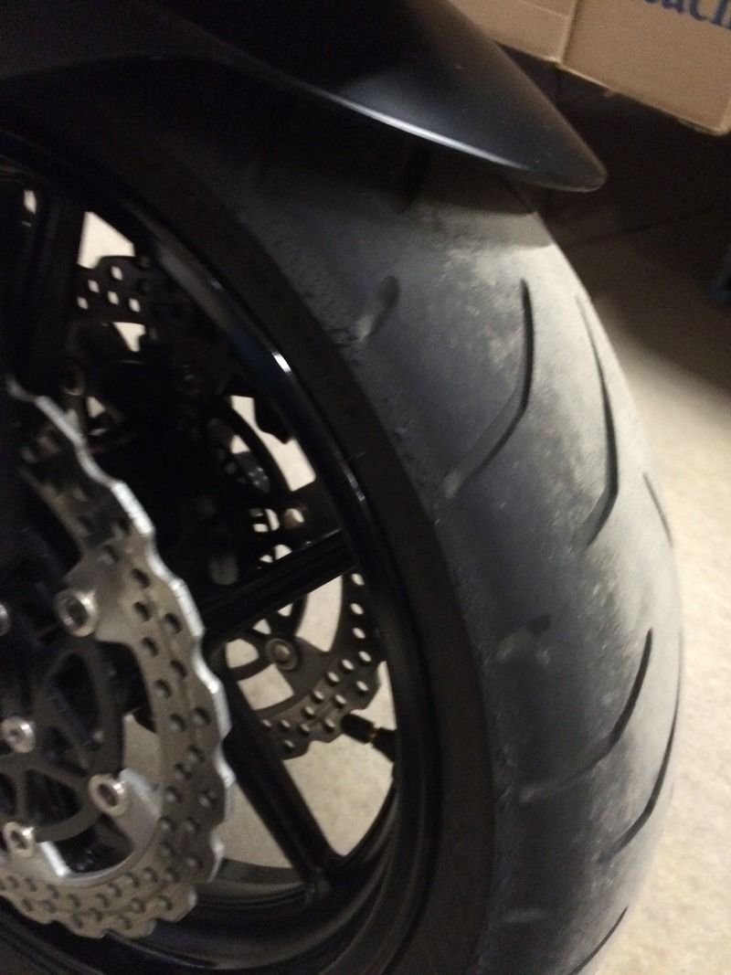 Tire life expectancy Kawasaki Ninja ZX6R Forum