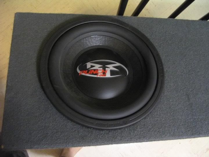 This subwoofer box is made to