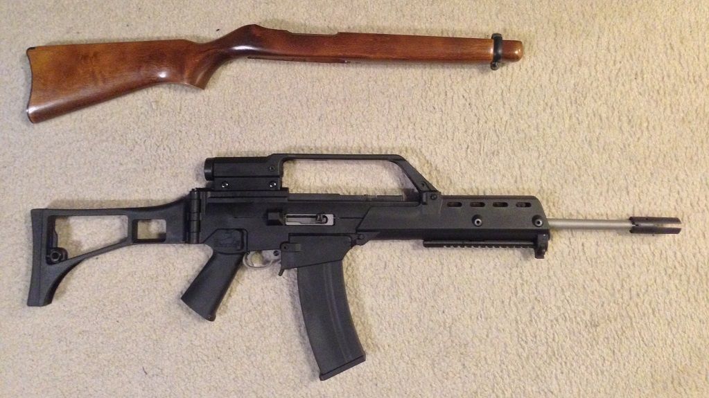 WTS Ruger 10/22 w/ ArchAngel Nomad (HK G36) stock (WA) Page 1