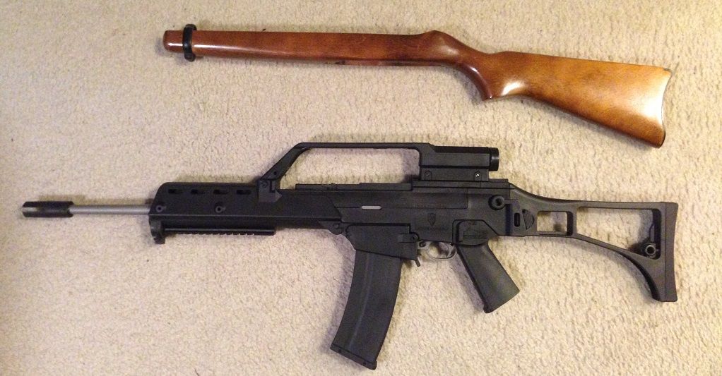 WTS Ruger 10/22 w/ ArchAngel Nomad (HK G36) stock (WA)