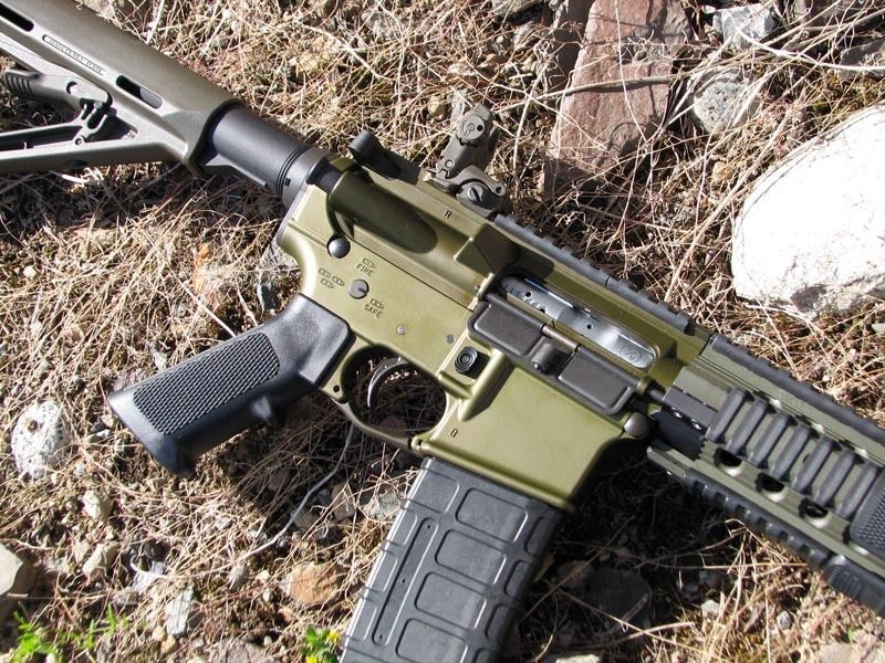 SOLD OD AR15 (Anodized Green) Many upgrades (WA)