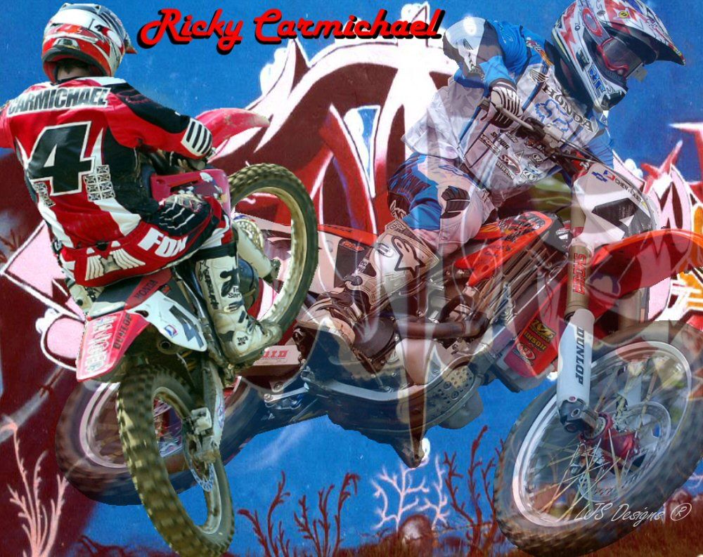 Ricky Carmichael background Image