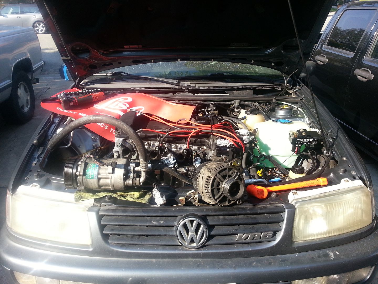 A/C compressor pulley/clutch making loud screeching/squeaking noises