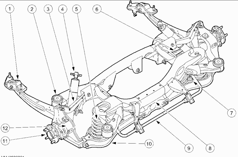 Ford mondeo estate rear suspension #4