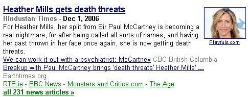 Click for all the Google news links