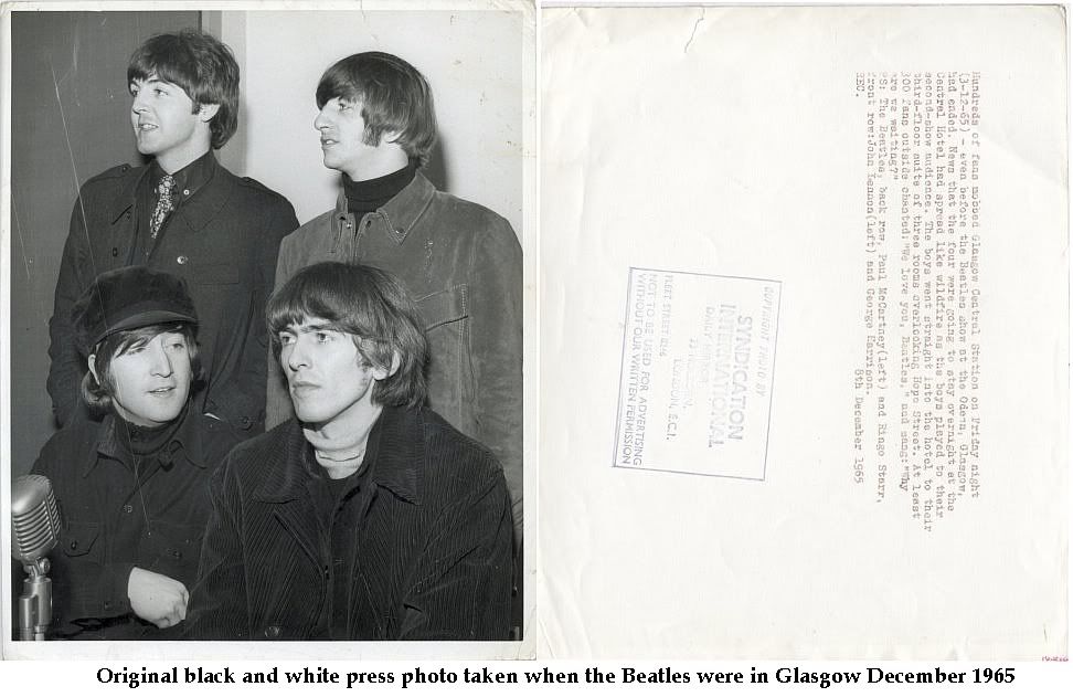 The Boys in Glasgow, 1965