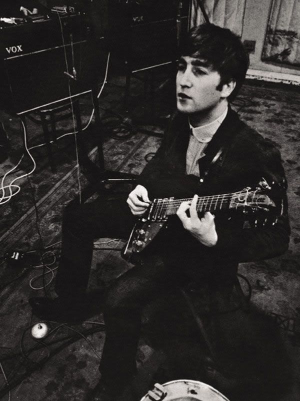 John Lennon: practice, practice, practice!