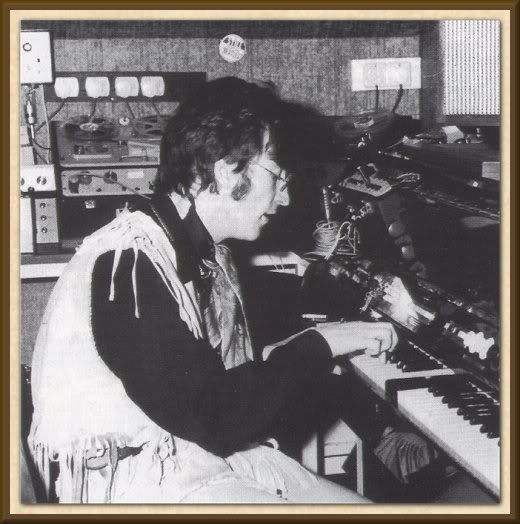 Johns studio in his Kenwood home