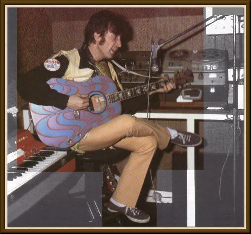 Johns studio in his Kenwood home