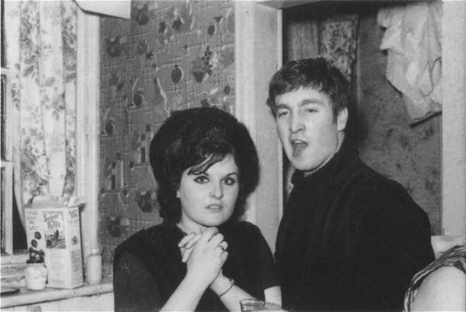 They got quite liquored-up that night - who's the girl?