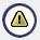 An exclamation point in a triangle in a circle in a square ~ LOL!