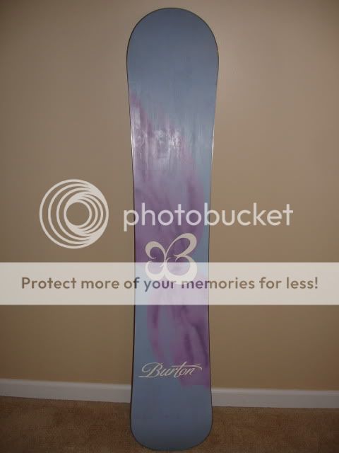 Burton Feather Snowboard 154cm Excellent used Condition 2004 model 