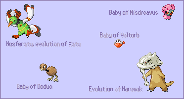 [PokeCommunity.com] Evolutions and Babies. :)
