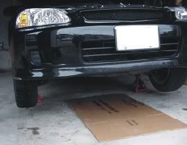 Pic: Civic On Jackstands