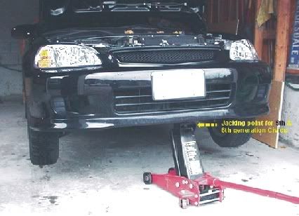 Pic: Civic Jacking Point