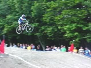 Photo: Wade Bootes during 4X qualifying.  Click to view larger version