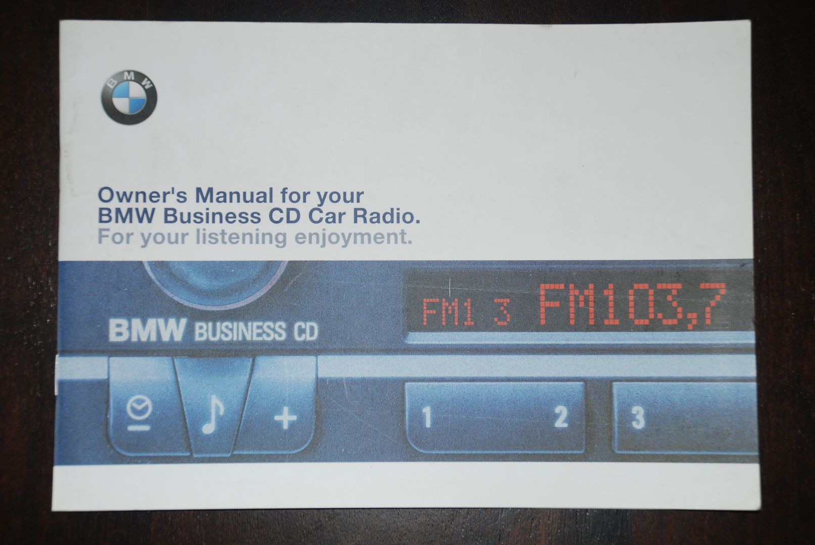 BMW E46 Business CD CD53 Radio Stereo 1999 2006 Original Owner's Manual Book