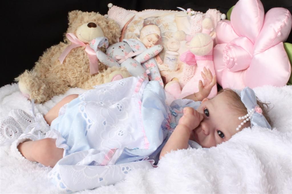 Prototype Sally by Bonnie Brown Beautiful Reborn Baby Doll by Tumblybubs Nursery