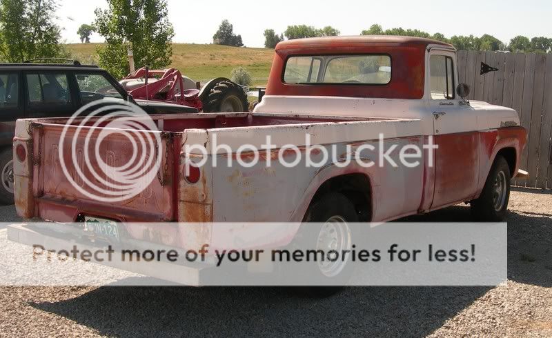 1958 Ford pickup hood oriments #6