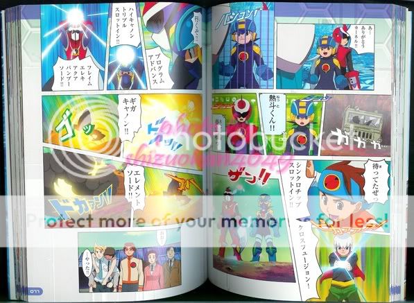 ROCKMAN MEGA MAN EXE STREAM Anime Film Comic 7Vols Set  