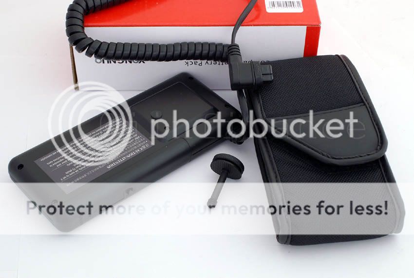 Battery Booster Pack for Canon 580EX 550EX 430EZ CP E3