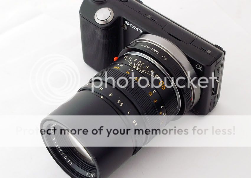 leica M lens to Sony E mount adapter NEX 5 NEX 3 NEX 5  
