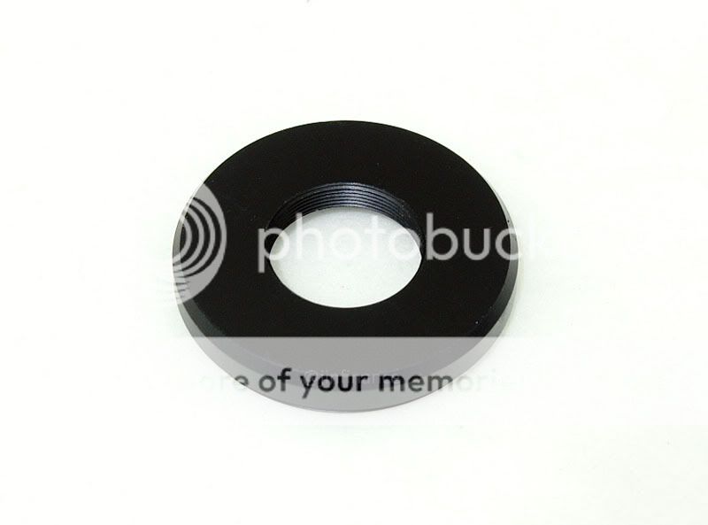 RMS Thread to M42 Adapter for microscope objective flat  