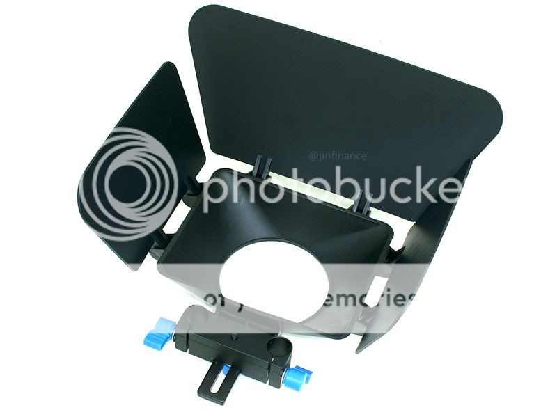 Matte Box for 15mm Rod Support Follow Focus DV GH2 600D