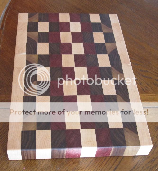 How do you glue end grain cutting boards - General 