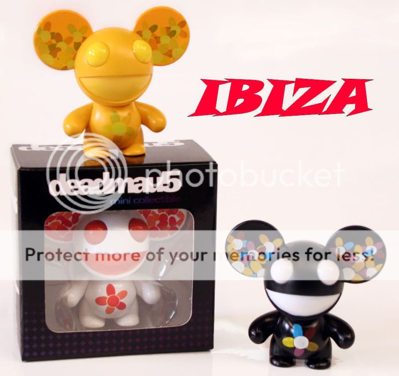 Deadmau5 Mini Collectible figurines IBIZA. Deadmouse  