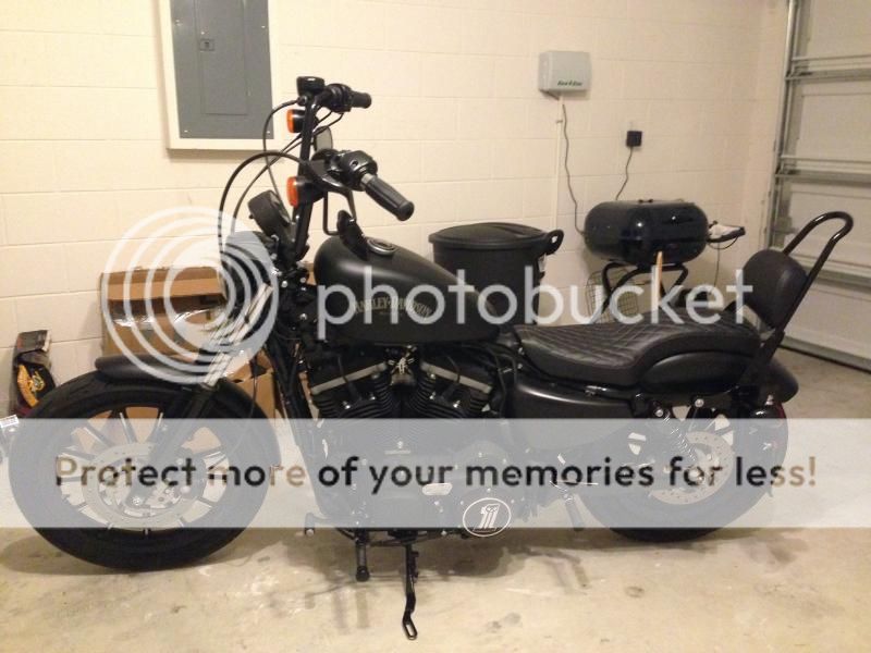 Spanngurte Set 4x für Harley Davidson Sportster 883 Iron/ Low