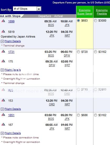 houston to japan flight price