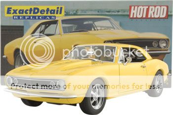 18 Lane 1967 Hot Rod Magazine Yellow Crusher Camaro  