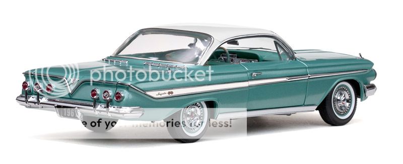 18 Sun Star 1961 Arbor Green Chevrolet Impala Sport Coupe   With a 