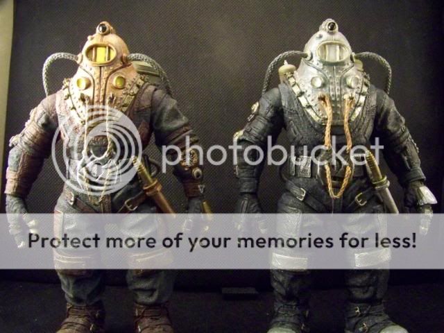 Custom NECA BioShock Subject Sigma and Eleanor